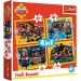 Sam el bombero puzzle 4 en 1 de 35-48-54-70 piezas - Trefl