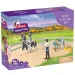 imagen de Schleich: Club de Caballos Kim conjunto de entrenamiento ecuestre (42799) 1