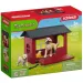 imagen de Schleich Farm World – Casa de Perro Golden Retriever con cachorros (42722) 1