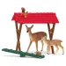 imagen de Schleich: Farm World - Comedero de animales del bosque juego set (42658) 5