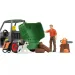 imagen de Schleich: Farm World - Conjunto de juego de trabajos forestales (42659) 2
