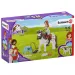 imagen de Schleich: Horse Club - Mia y Spotty conjunto de juego con figura de caballo (42518) 1