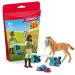 Schleich: Set de entrenamiento de caballos de Sarah con potro Tennessee Walker (42756)