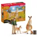 imagen de Schleich: Wild Life - Set de figura de aventura de canguro (42550) 1
