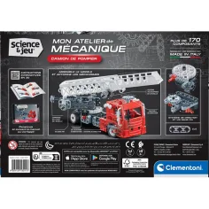 imagen de Science & Play: Set de construcción de camión de bomberos - Clementoni 2