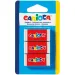 Set de 3 gomas con funda de papel - Carioca