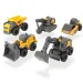 imagen de Set de 5 mini excavadoras Volvo - Dickie Toys 2