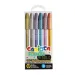 Set de 6 bolígrafos de gel metálicos Fiorella - Carioca