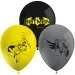 Set de 8 globos con diseño de Batman