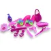 imagen de Set de belleza con accesorios de peluquería, zapatos y pendientes en una bolsa 2