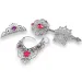 imagen de Set de belleza de princesa con tiara, collar y varita mágica 2