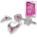 imagen de Set de belleza de princesa con tiara, collar y varita mágica 1