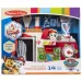 imagen de Set de camión de bomberos de madera Marshall de Paw Patrol con accesorios - Melissa & Dough 1
