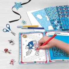 imagen de Set de colorear creativo Sonic en bolsa – Lisciani 4
