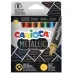 Set de crayones triangulares metálicos de 8 unidades - Carioca