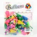 Set de fiesta de globos coloridos y brillantes de 20 unidades