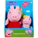 imagen de Set de figuras de peluche de 2 piezas de Peppa Pig y Evie 1