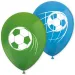 Set de globos con diseño de fútbol de 8 unidades