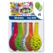 Set de globos de fiesta de dinosaurios coloridos de 8 unidades