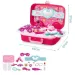 Set de maletín de belleza rodante de 17 piezas