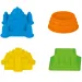 Set de moldes de arena de 4 piezas