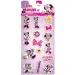 Set de pegatinas 3D de Minnie Mouse en hoja de 10x22cm