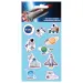 Set de pegatinas autoadhesivas de NASA  8x12cm en 5 unidades