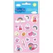 Set de pegatinas de Peppa Pig y sus amigos 8x12cm 5 hojas