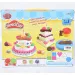 Set de plastilina para hacer pasteles de 6 colores diferentes