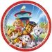 Set de platos de papel de 8 piezas de Patrulla Canina de 23 cm