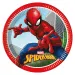 Set de platos de papel de 8 piezas de Spider-Man de 23 cm