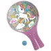 Set de tenis de playa de unicornio con pelota
