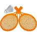 imagen de Set de raquetas de bádminton portátil con volante en varias versiones 2