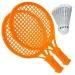 imagen de Set de raquetas de bádminton portátil con volante en varias versiones 1