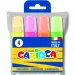 Set de resaltadores fluorescentes de colores 4 unidades - Carioca