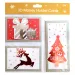 imagen de Set de tarjetas de felicitación 3D de Navidad con sobre en varias versiones de 3 unidades 5
