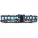 imagen de SIKU Autobús articulado urbano azul 1/55 1