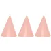 Sombrero de fiesta rosa set de 6 unidades
