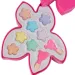 imagen de Sparkle & Glitter: Set de maquillaje de tres niveles en forma de hoja con espejo 5