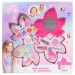 imagen de Sparkle & Glitter: Set de maquillaje de tres niveles en forma de hoja con espejo 7
