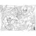 imagen de Spider-Man 2 en 1 maxi 150 piezas puzzle y colorear 70x50cm - Lisciani 2