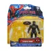 imagen de Spider-Man Nuevo Día: Figura de Spider-Man negra y dorada con accesorios de 11 cm – Hasbro 1