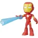 imagen de Spider-Man: Póki y sus maravillosos amigos figura de Iron Man con accesorio 10cm - Hasbro 2