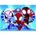 imagen de Spidey y sus amigos en acción rompecabezas premium de 30 piezas - Trefl 2