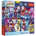 imagen de Spidey y sus amigos - rompecabezas Premium Plus Kids de 4 x 88 piezas - Trefl 1