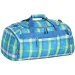 imagen de Spirit: Bolsa de deporte azul claro y verde neón con diseño a rayas 55x31x41cm 1