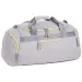 imagen de Spirit: Bolsa de deporte gris claro con cremallera verde neón 55x31x41cm 1