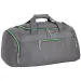 imagen de Spirit: Bolsa de deporte gris con cremallera verde neón 55x31x41cm 1