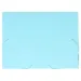 imagen de Spirit: Caja de carpeta de goma azul pastel A4 de 30 mm de grosor 1