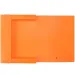 imagen de Spirit: Caja de carpeta de goma de plástico naranja neón A4 2